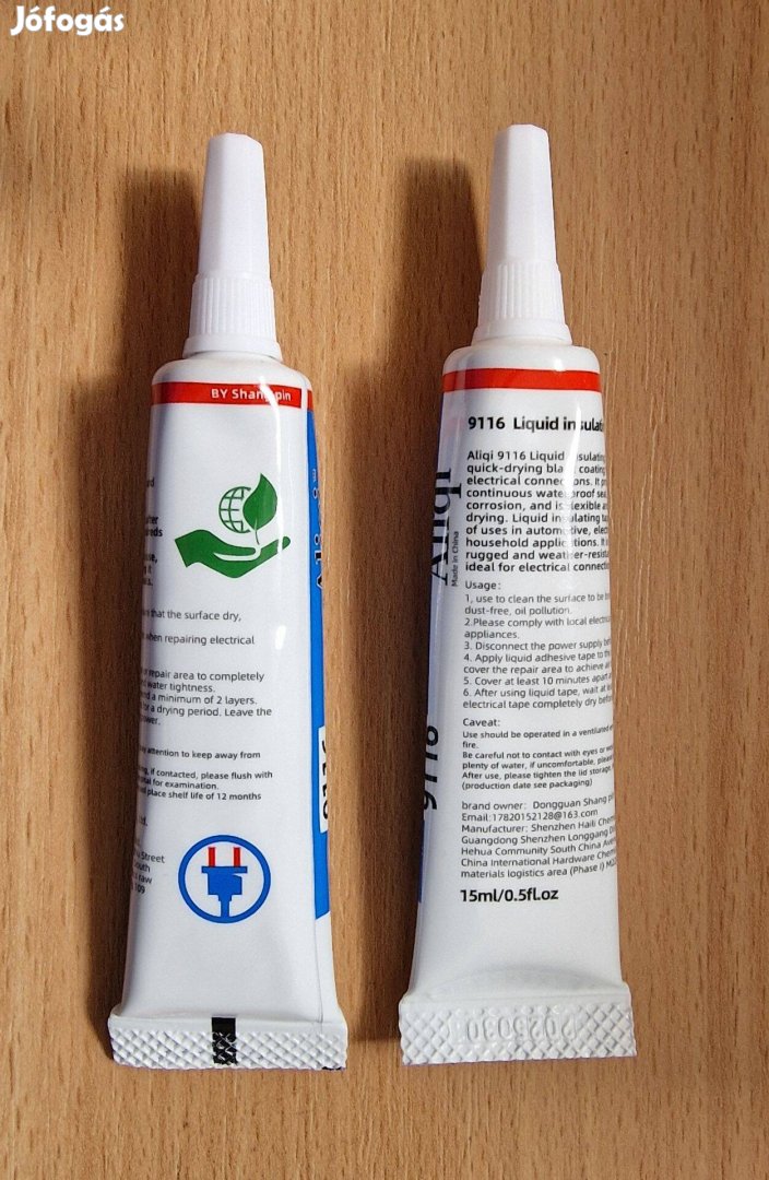 Folyékony szigetelőszalag, tömítő, vezetékekhez, kábelekhez, 15 ml