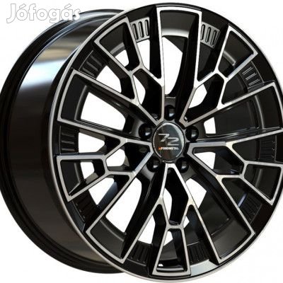 Fondmetal 1972 (8300) Fényes fekete Machined 8,5X19 5X110 ET33 CB65,1
