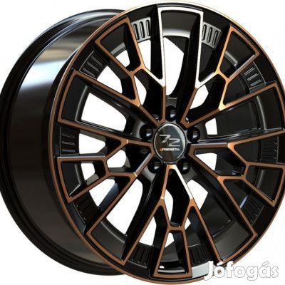 Fondmetal 1972 (8300) Fényes fekete bronz Machined 9X20 5X114,3 ET40