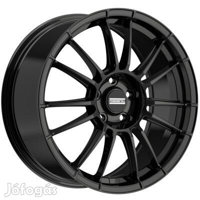 Fondmetal 9RR Fényes fekete 7X18 5X112 ET54 CB66,5 | alufelni |