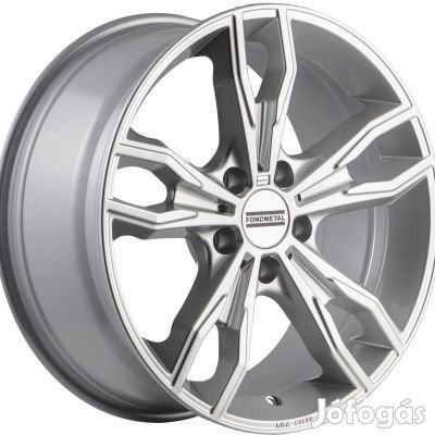 Fondmetal ALKE (FMI02) Fényes ezüst 8X19 5X120 ET30 CB72,5 | alufelni