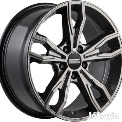 Fondmetal ALKE (FMI02) Fényes titánium 9X19 5X112 ET42 CB66,5 |