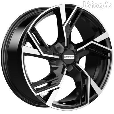Fondmetal ATENA (FMI07) Fényes fekete Machined 8X18 5X112 ET40 CB57,1