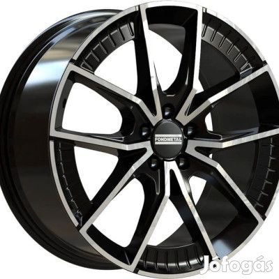 Fondmetal ELATHA (FMI11) Fényes fekete Machined 8X18 5X112 ET39