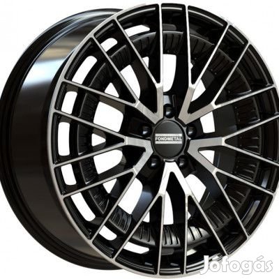 Fondmetal KARI (FMI12) Fényes fekete Machined 10X21 5X112 ET55 CB66,5