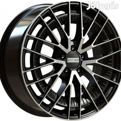 Fondmetal KARI (FMI12) Fényes fekete Machined 9,5X20 5X112 ET22