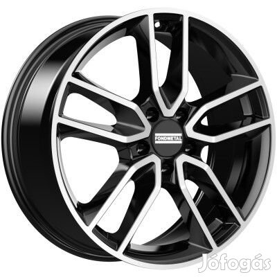 Fondmetal KOROS (FMI06) Fényes fekete Machined 7X17 5X114,3 ET40