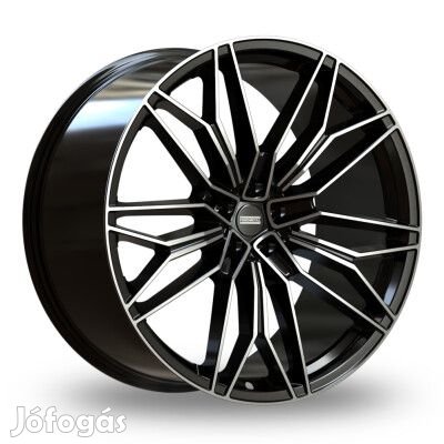 Fondmetal STC-23 Fényes fekete Machined 11,5X23 5X112 ET38 CB66,5 |