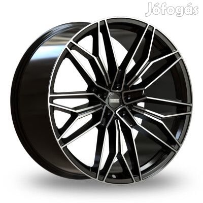 Fondmetal STC-23 Fényes fekete Machined 11,5X23 5X120 ET42 CB66,5 |