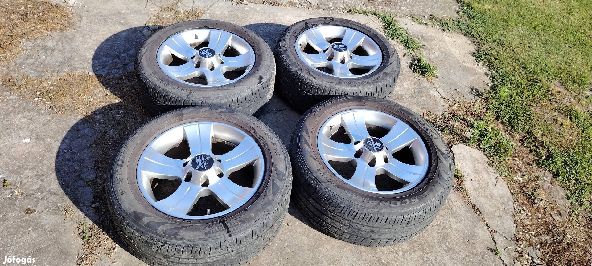 Fondmetal r18 6x139,7 alufelni garnitúra 