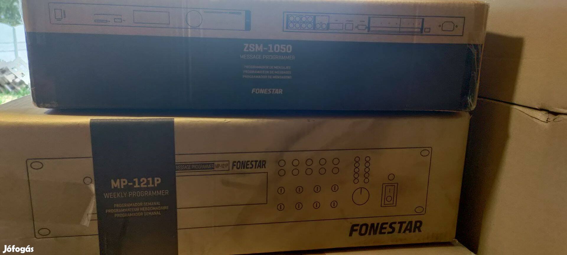 Fonestar MP-121-P programozható (heti) médialejátszó! Vadi új!