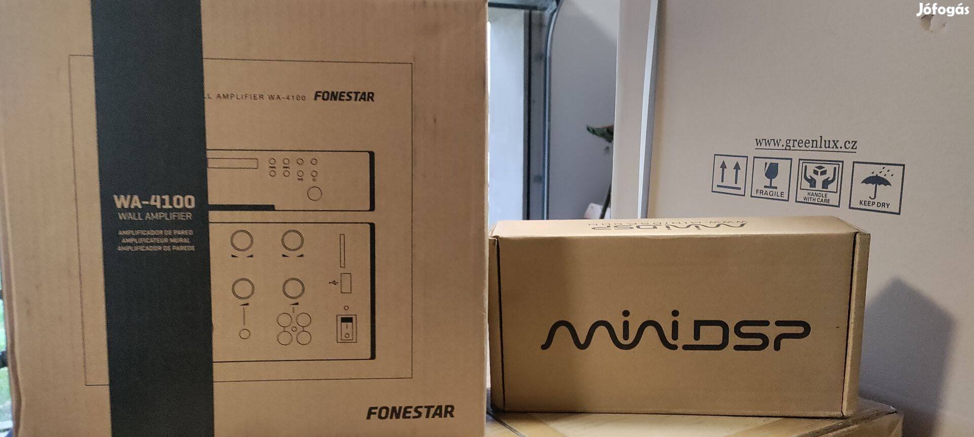 Fonestar WA-4100 HiFi sztereó fali erősítő! Vadi új, bontatlan!