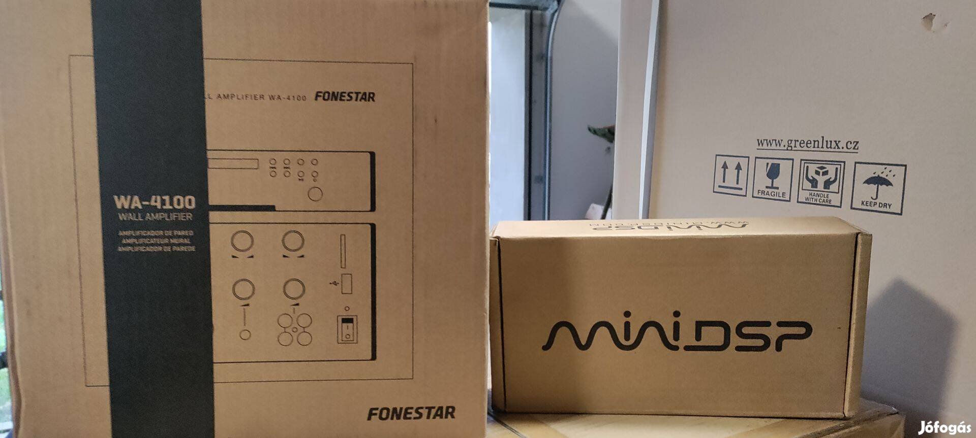 Fonestar WA-4100 HiFi sztereó fali erősítő! Vadi új, bontatlan!