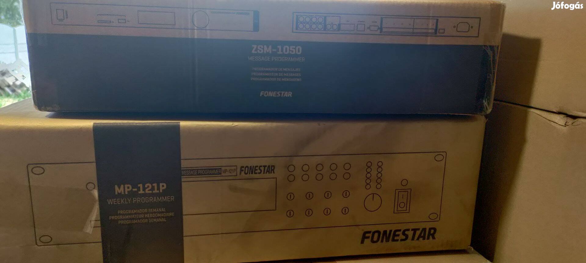 Fonestar ZSM-1050 időzített üzenet és háttérzene lejátszó! Vadi új!