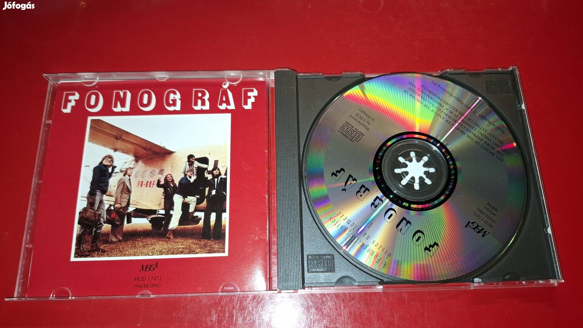 Fonográf Fonográf I. Cd 1994 Mega