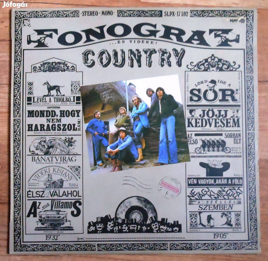 Fonográf: Country LP