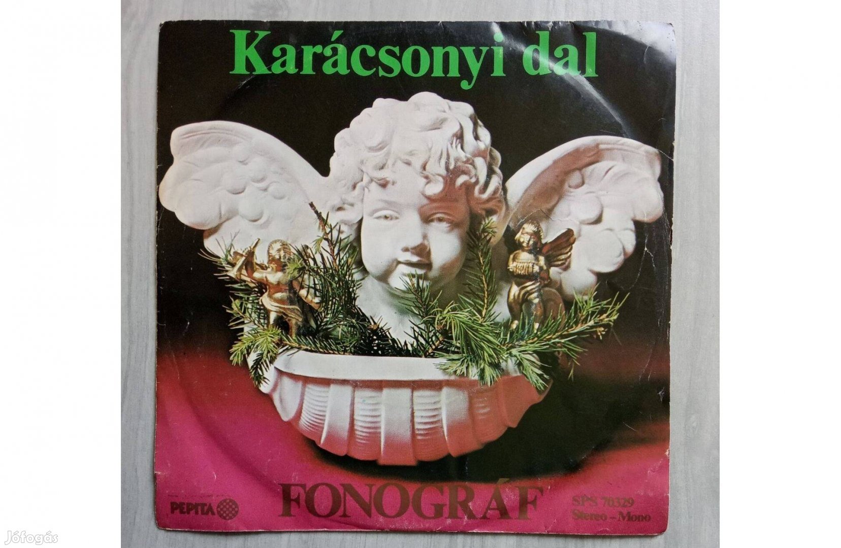 Fonográf - Karácsonyi Dal , Levél A Távolból 1978 sp kislemez bakeli