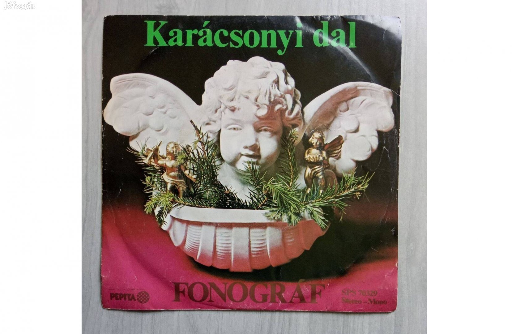 Fonográf - Karácsonyi Dal , Levél A Távolból 1978 sp kislemez bakelit
