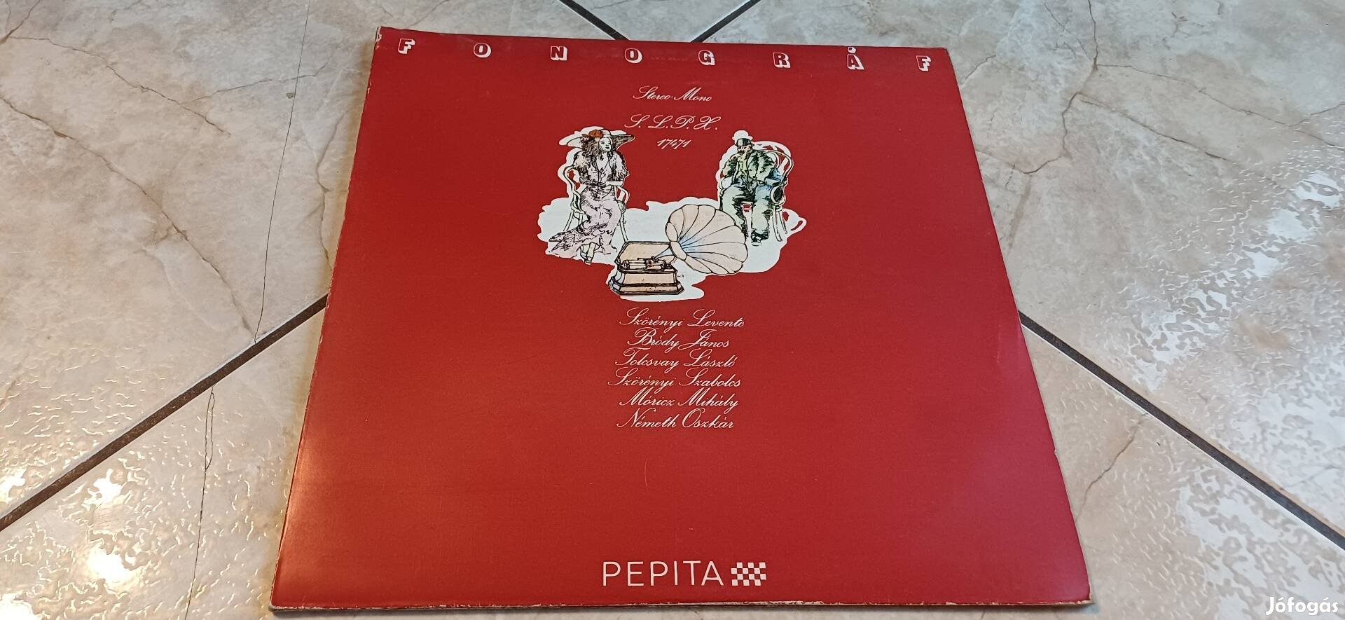 Fonográf bakelit hanglemez