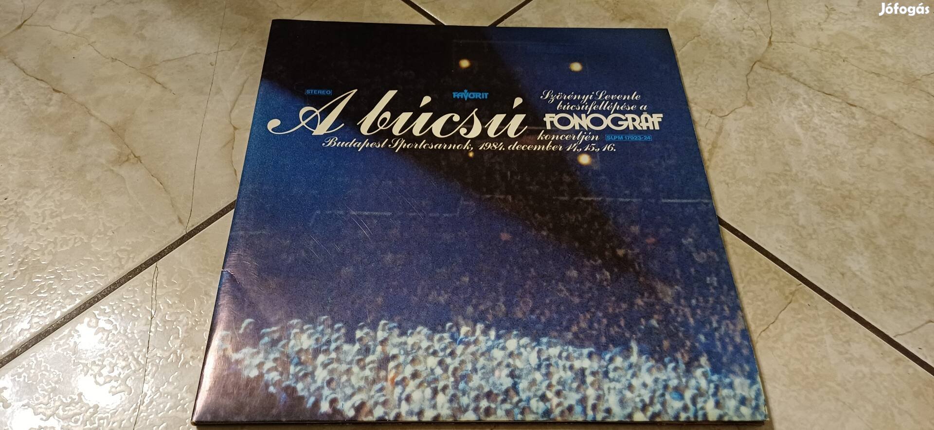 Fonográf dupla bakelit hanglemez