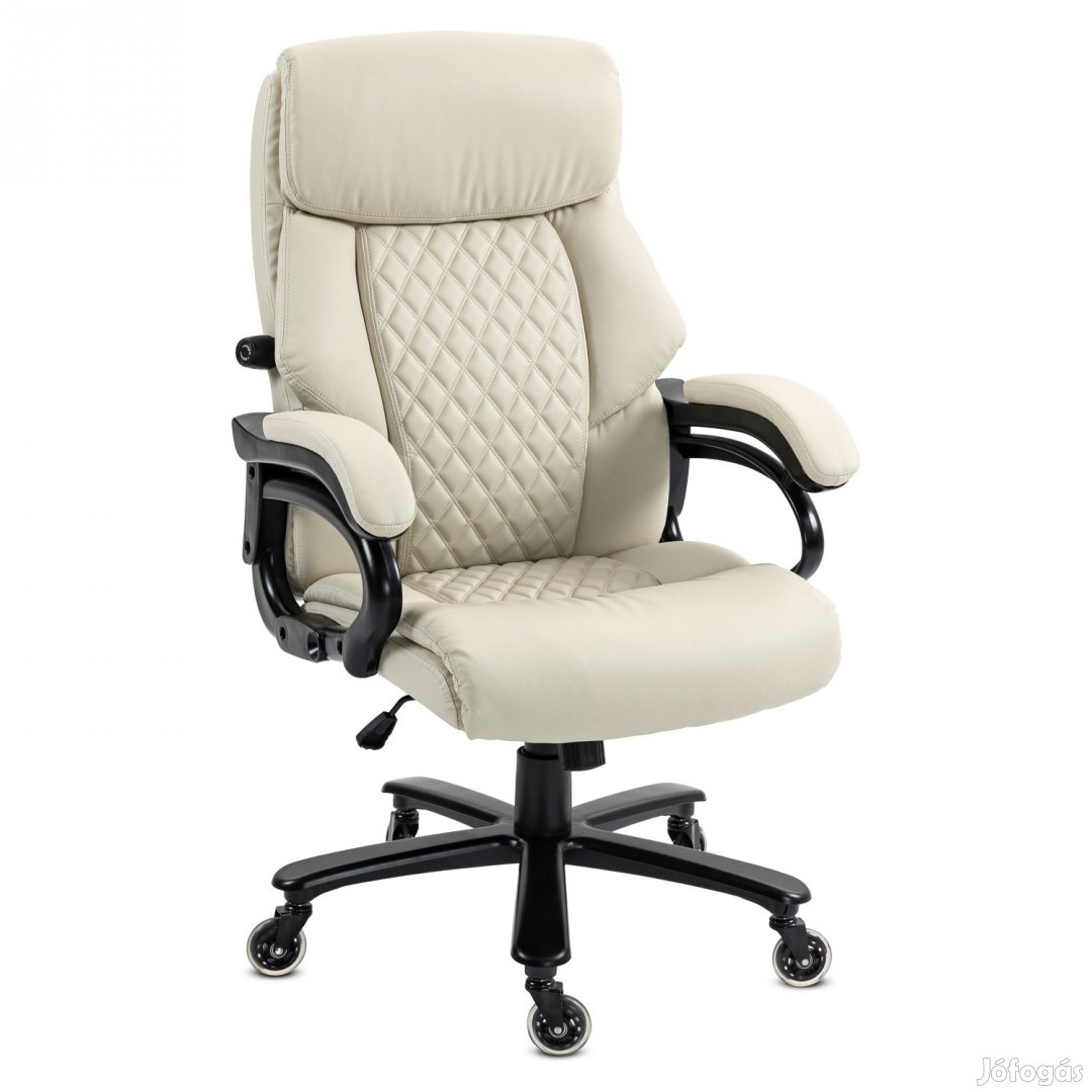 Főnöki irodai szék, forgószék bézs (2023A85-BEIGE)