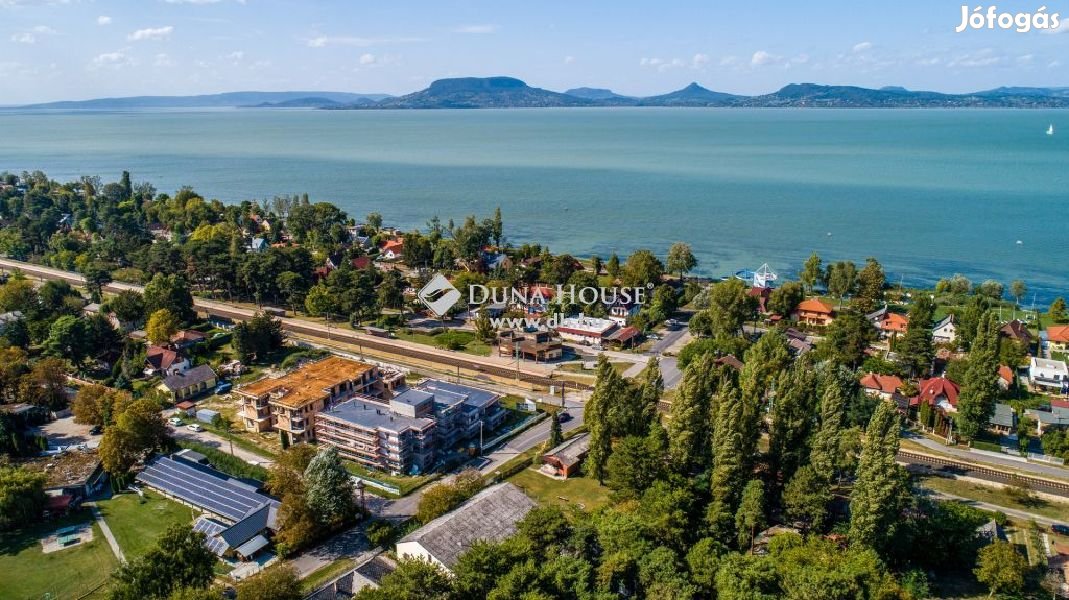 Fonyódligeti újépítésű lakások a Balaton parton