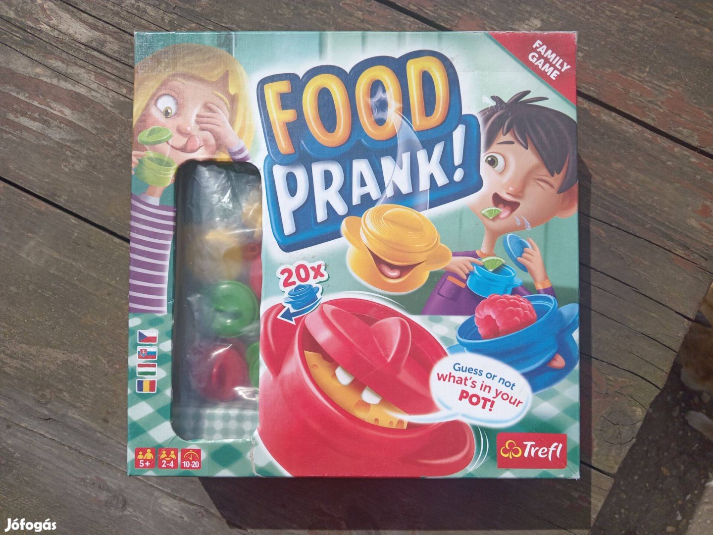 Food prank tréfás fazekak családi társasjáték 5+