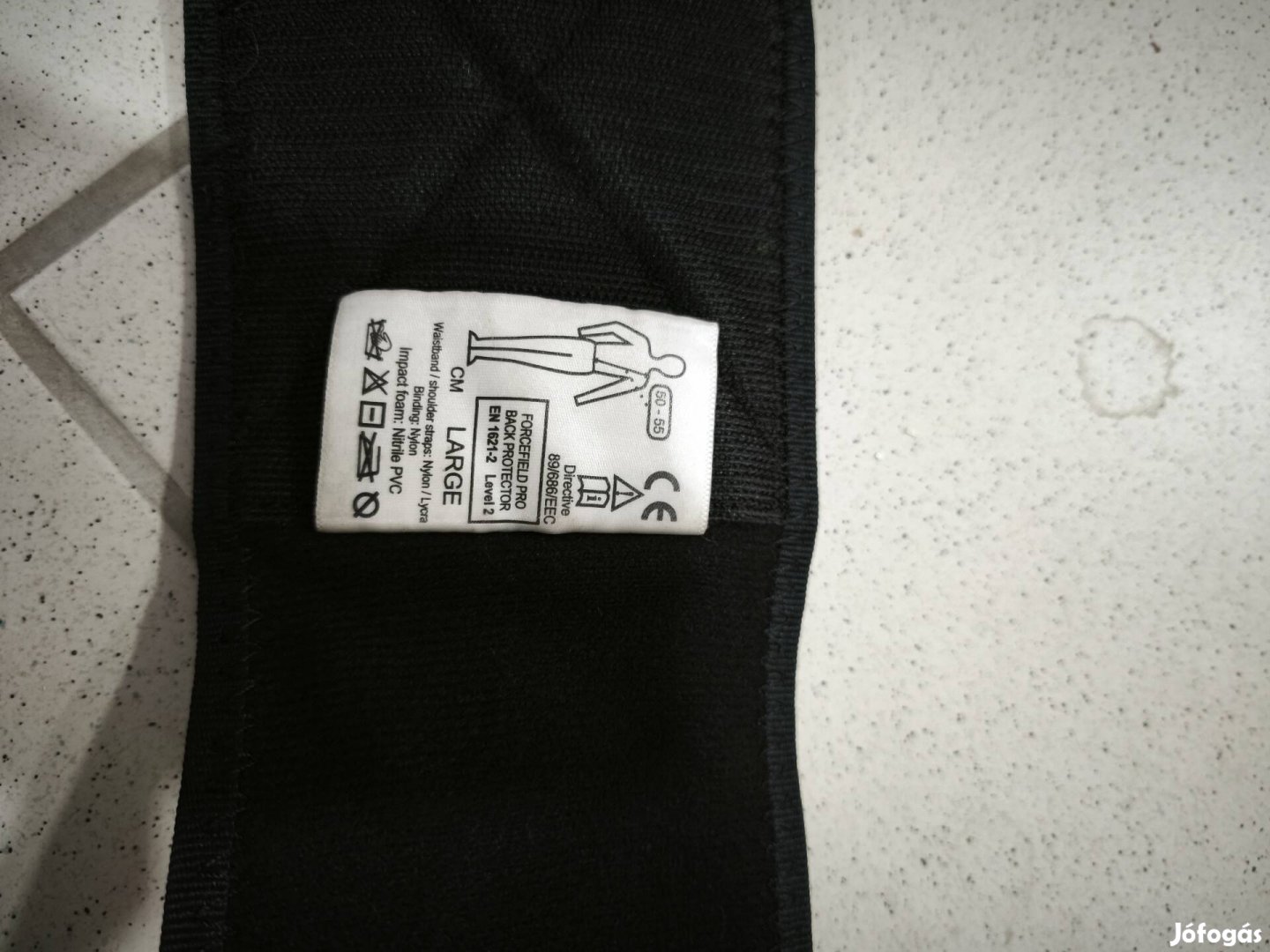 Forcefield L2K pro hátprotektor "L"-es méret