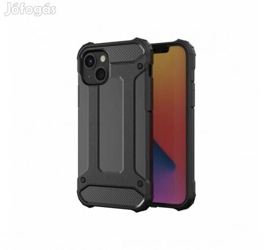 Forcell Armor Hatlap Tok, Apple iPhone 13 mini, Fekete