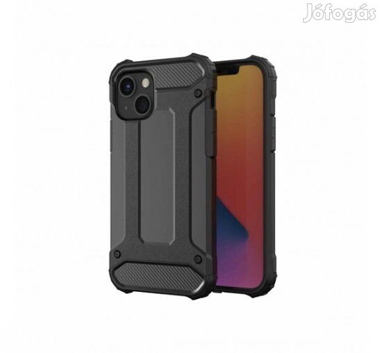 Forcell Armor Hatlap Tok, Apple iPhone 13 mini, Fekete