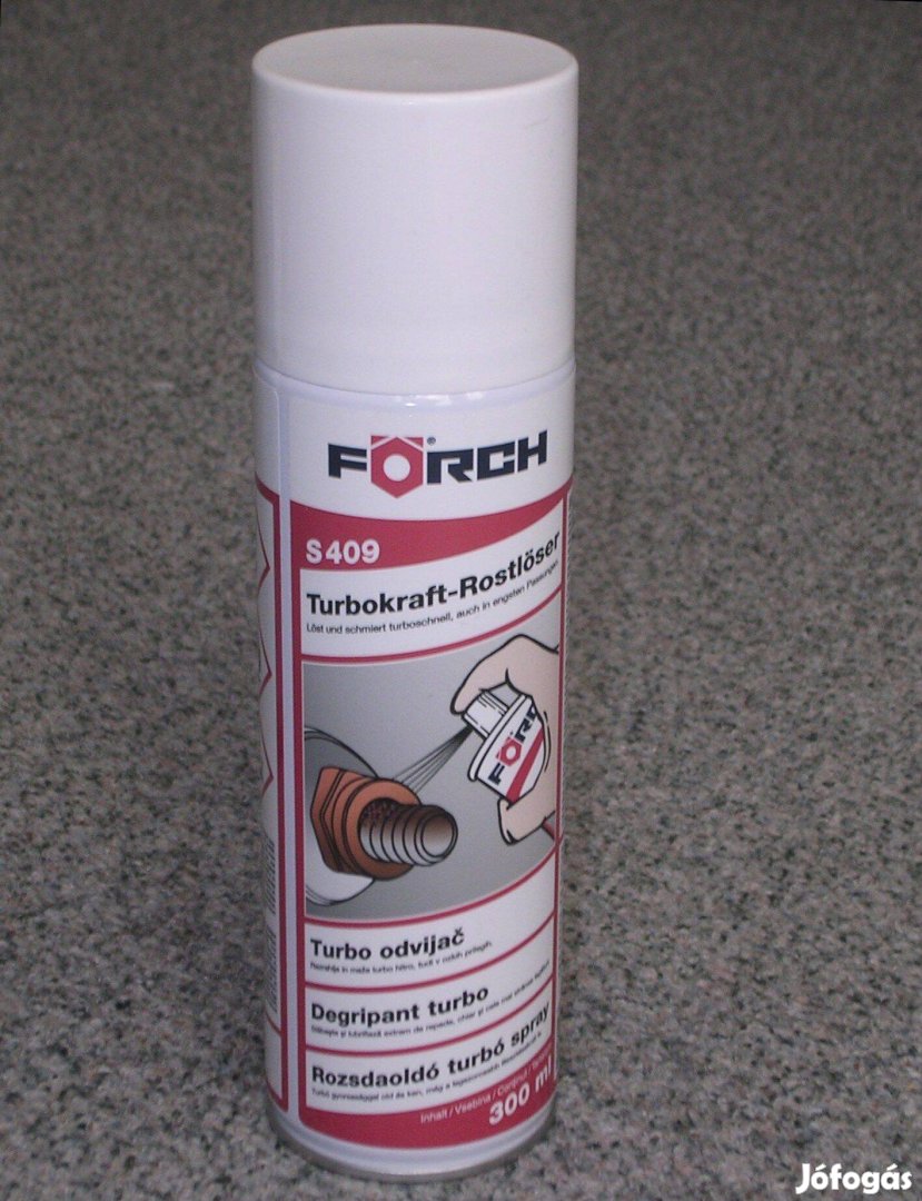Förch S 409 rozsdaoldó turbo spray. 300ml