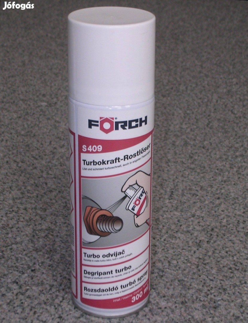 Förch S 409 rozsdaoldó turbo spray. 300ml