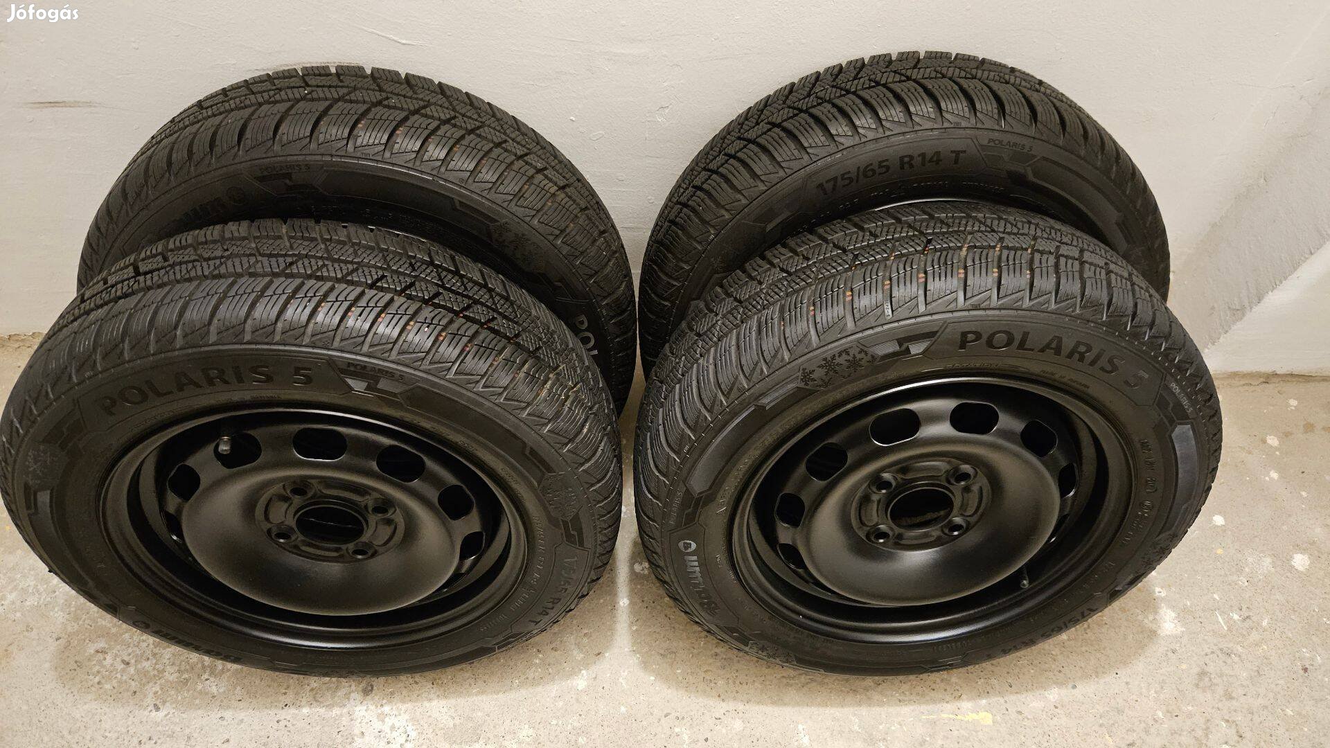 Ford 14" acélfelni garnitúra téligumival (Barum Polaris 5, 2021 7mm)