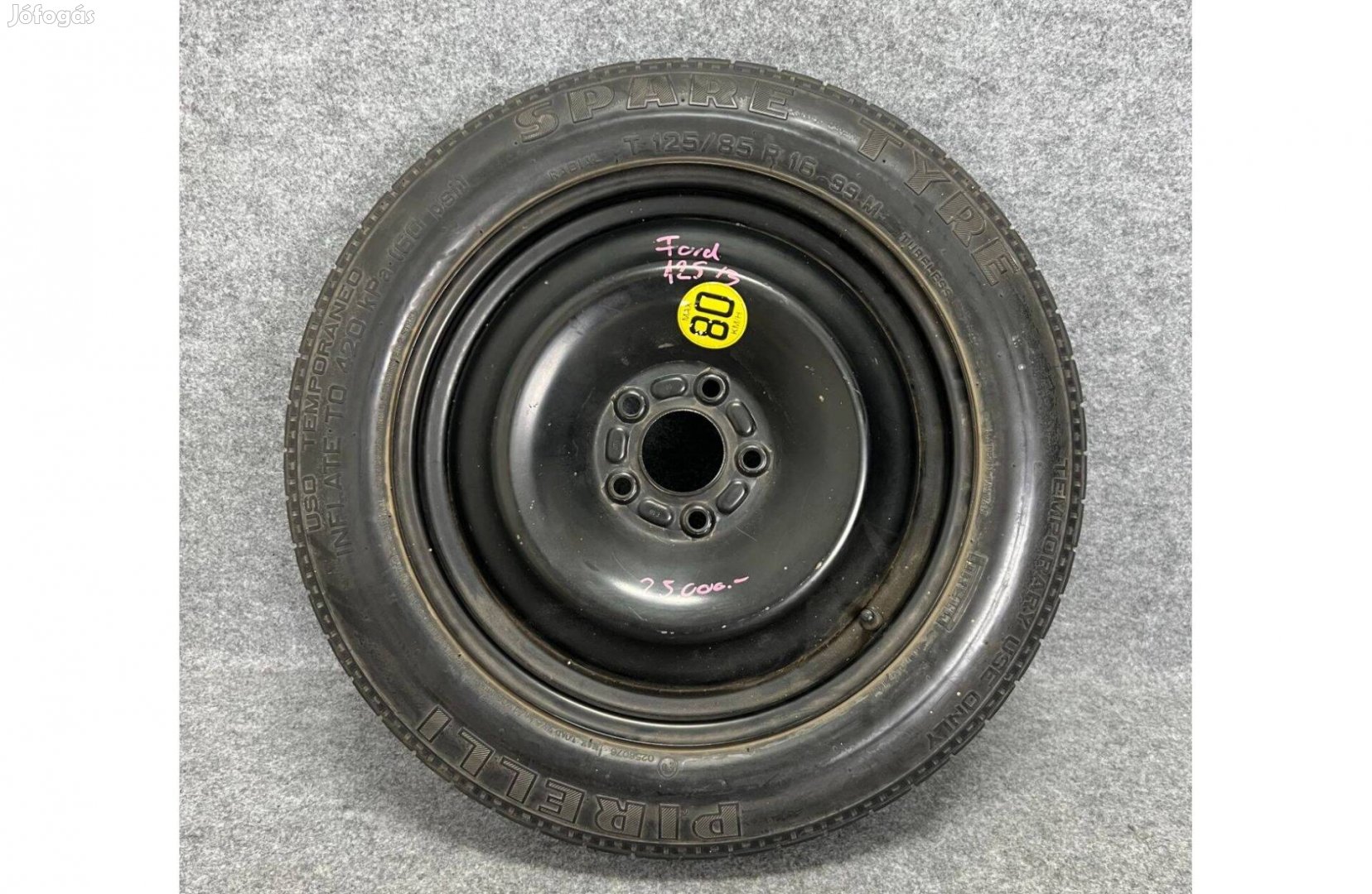 Ford 16" felni pótkerék mankókerék