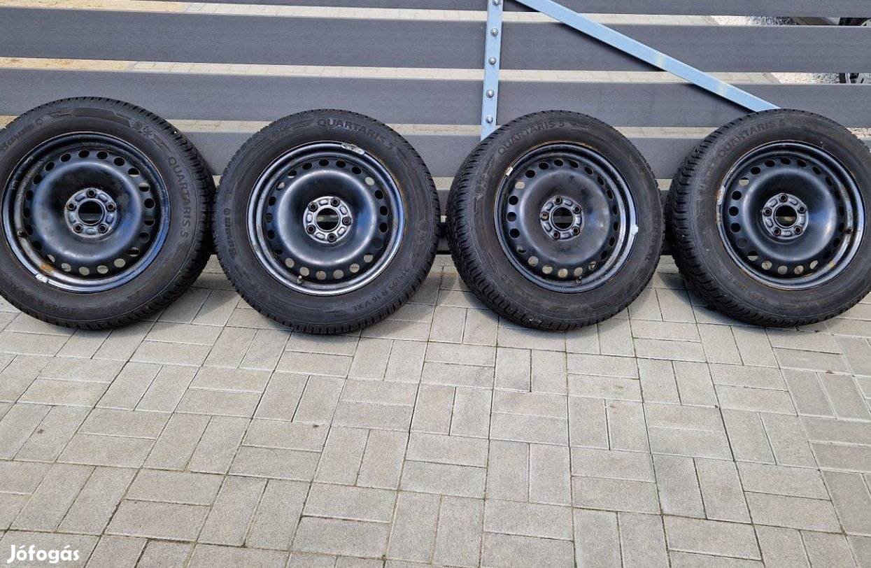 Ford 16" lemezfelni garnitúra + keréknyomás szenzor eladó