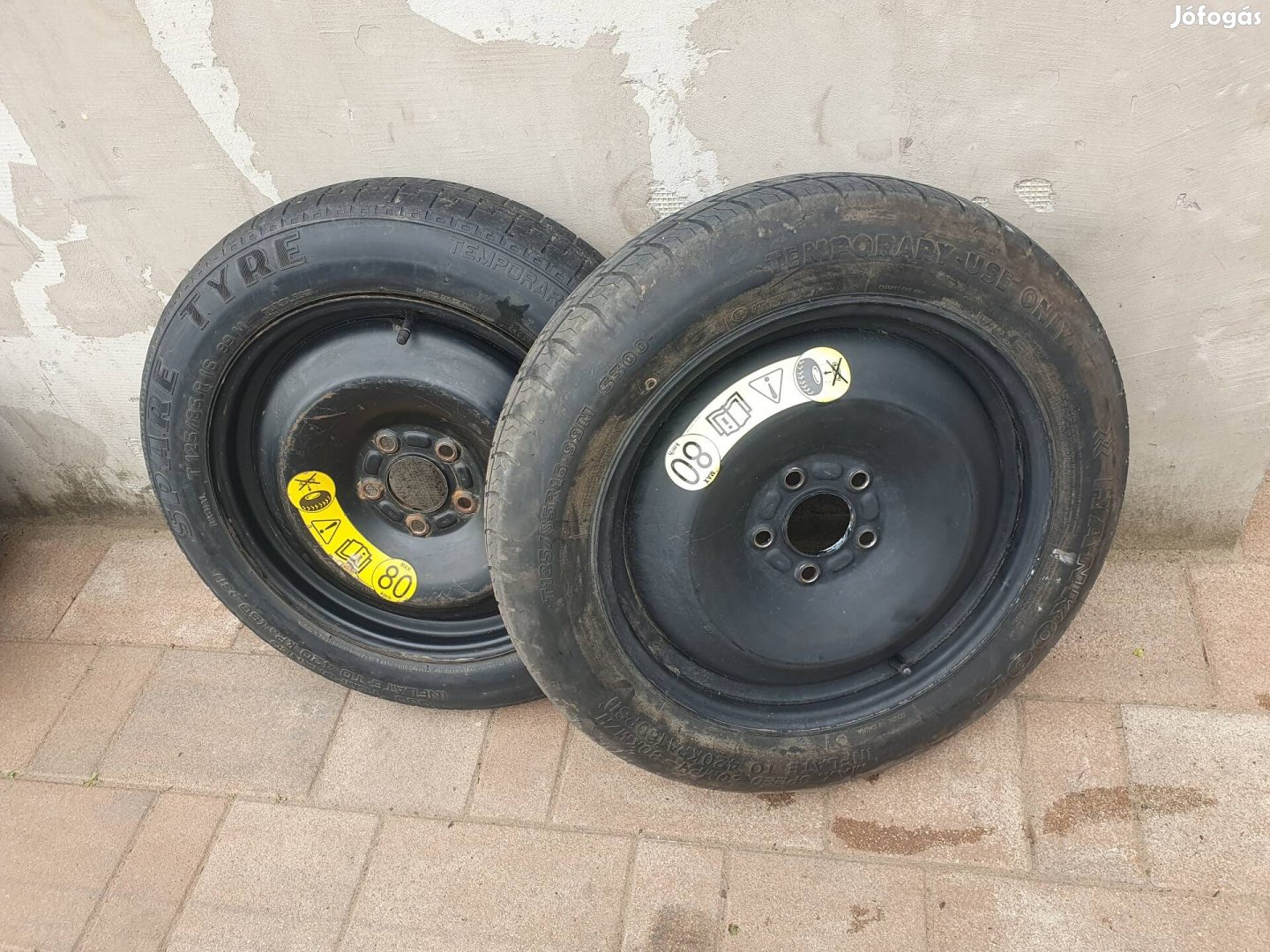 Ford 16-os pótkerék mankókerék.