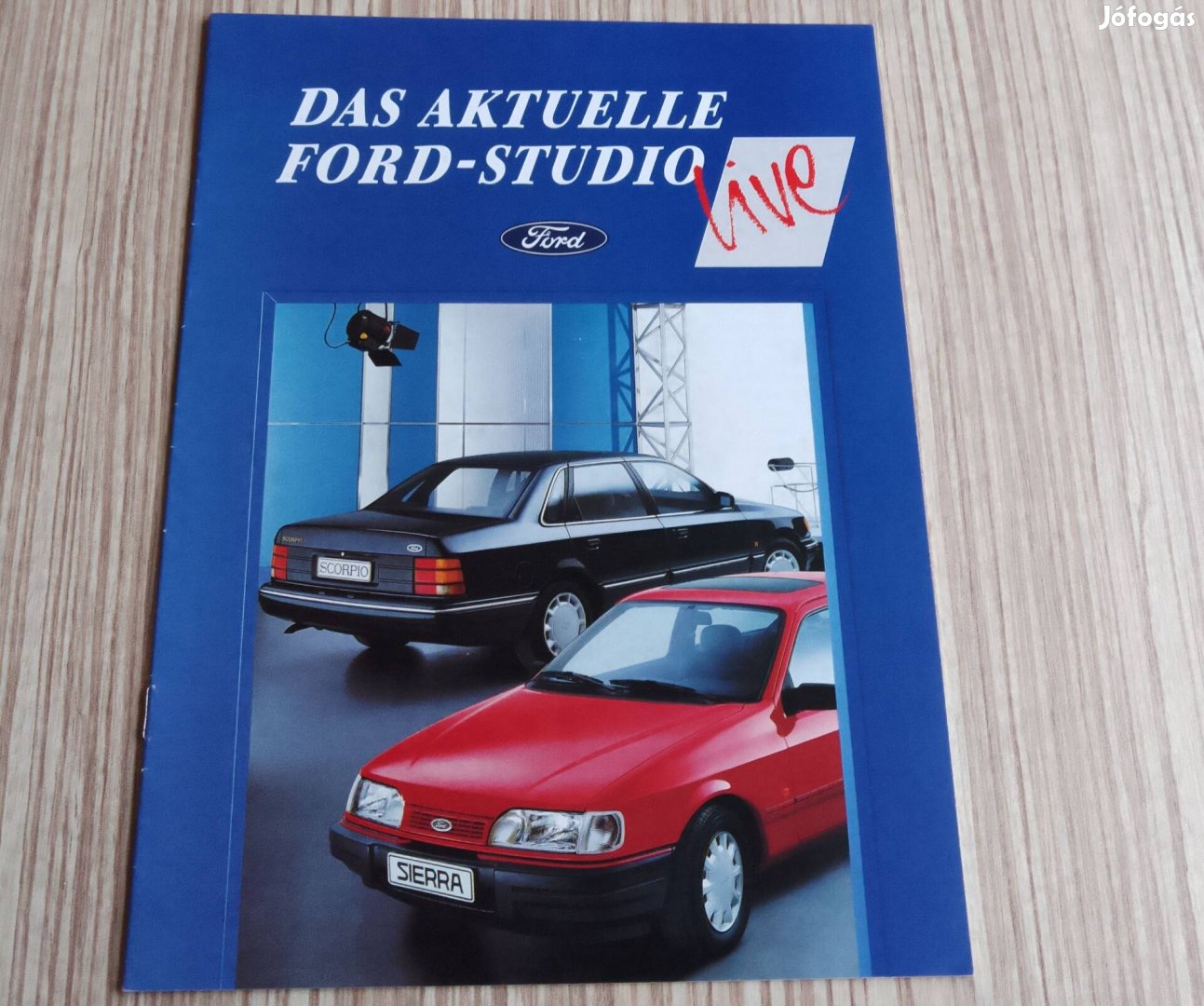 Ford 1991 program prospektus, katalógus.