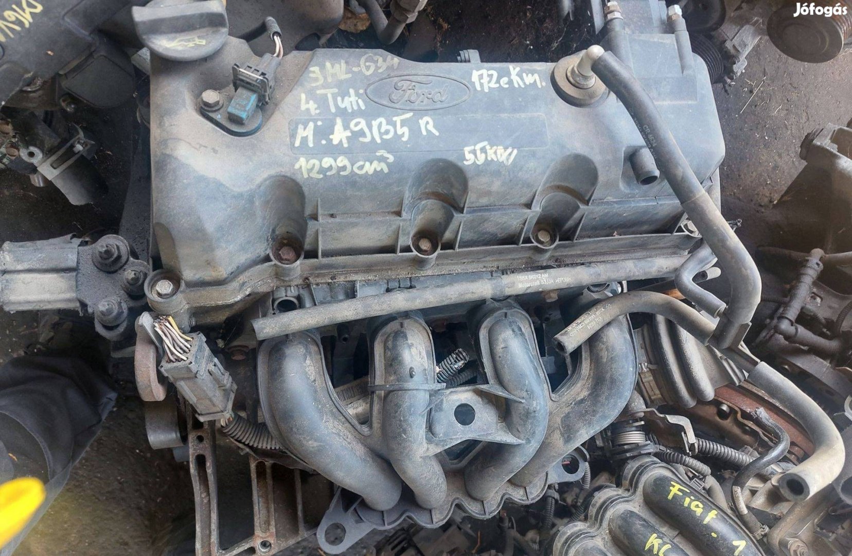 Ford 1.3 komplett motor A9B5R