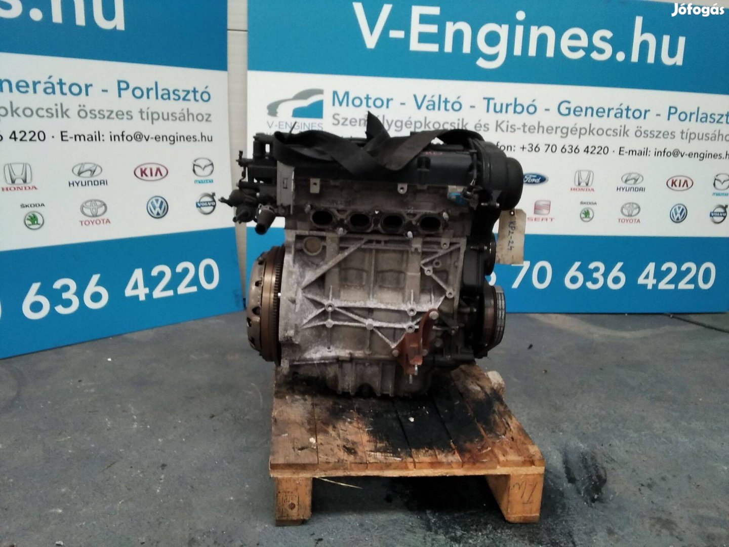 Ford 1,6B, Shda bontott motor