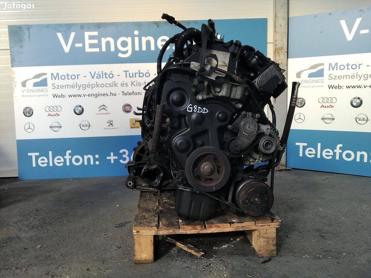 Ford 1,6TDCI G8DD komplett bontott motor