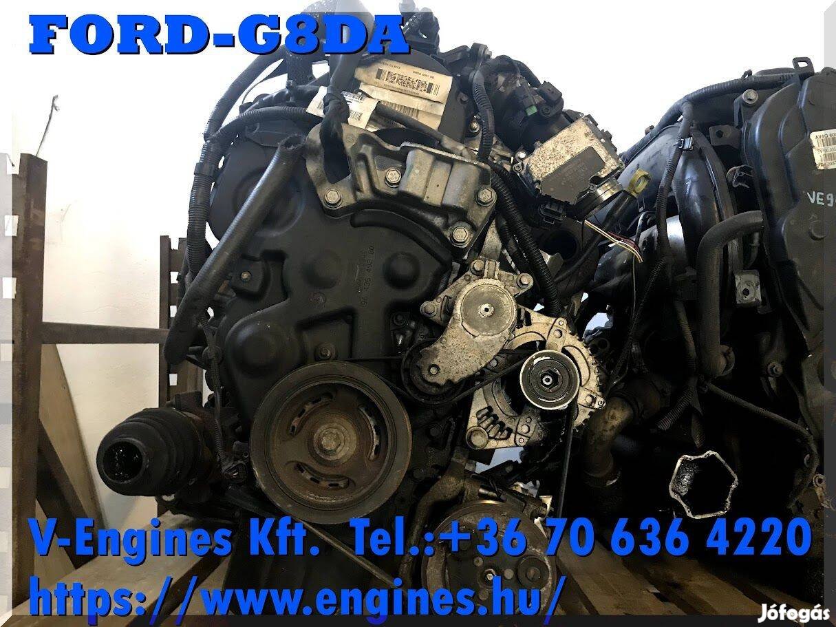 Ford 1,6TDCI, G8DA bontott motor