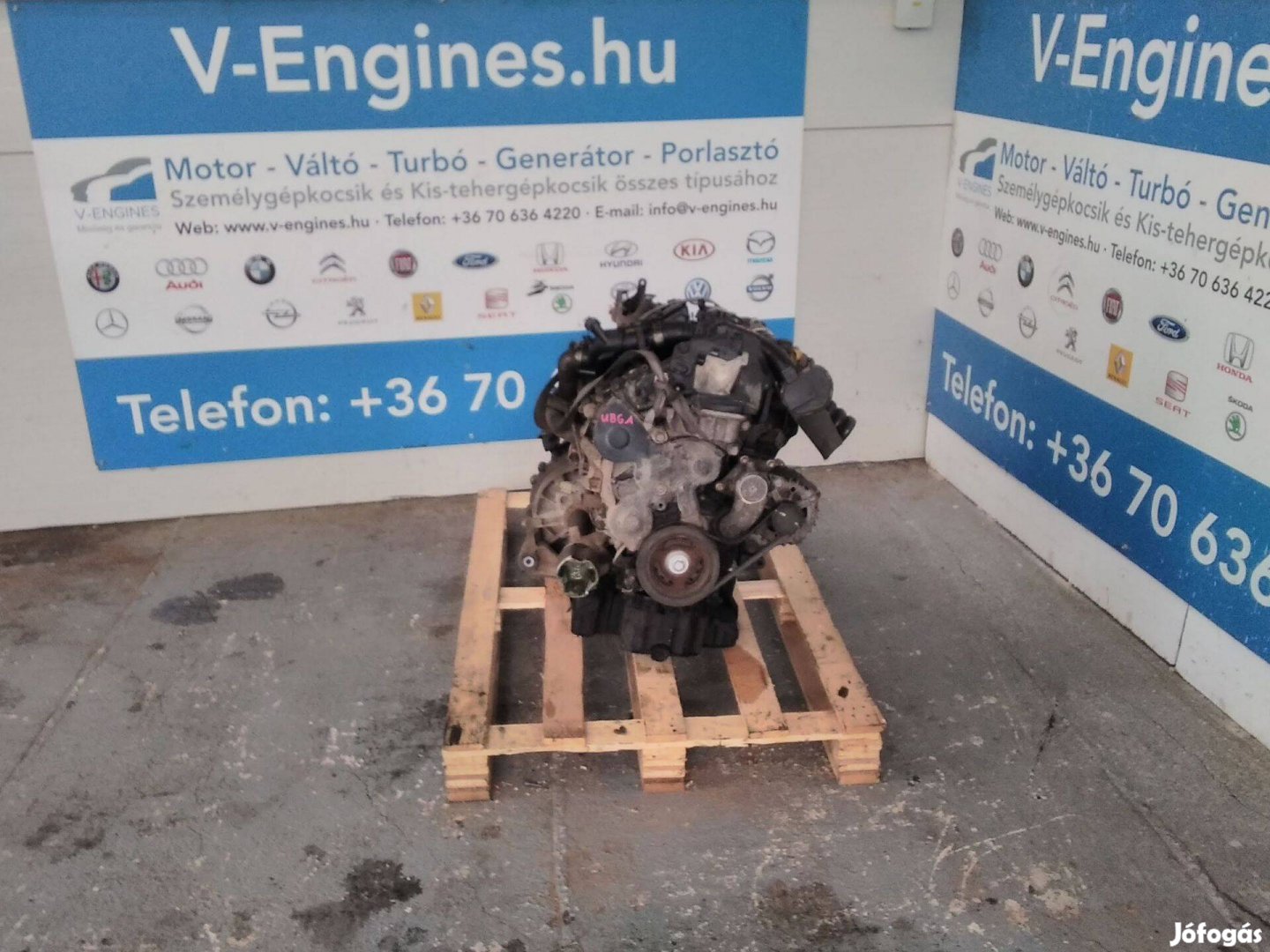 Ford 1,6TDCI, Ubga bontott motor