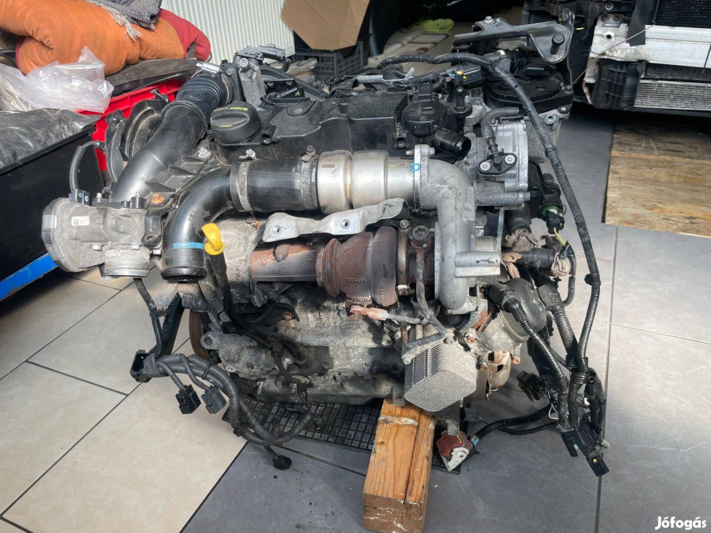 Ford 1.6 TDCi 95le Tzja motorkódú EURO 5 motor eladó