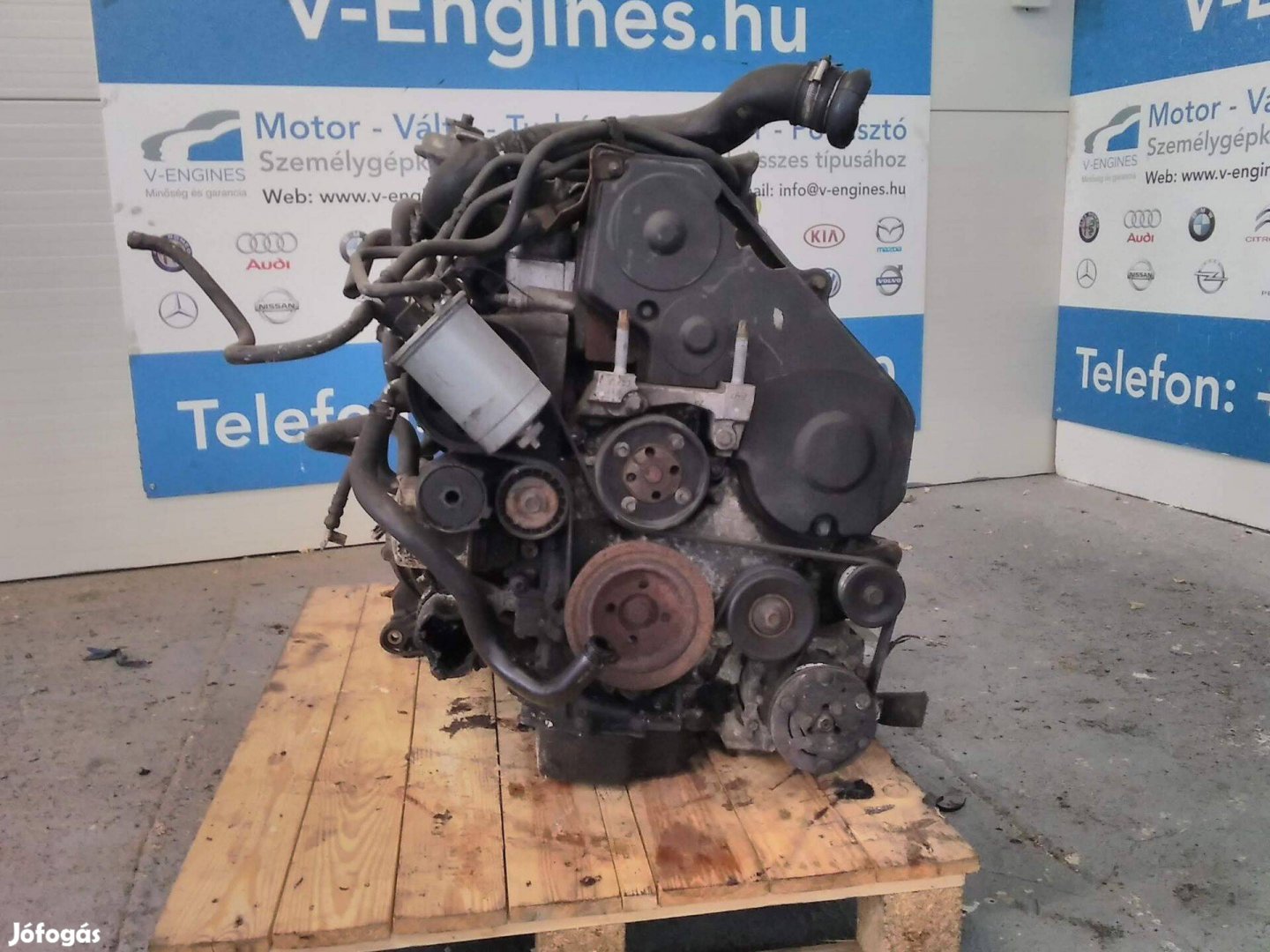 Ford 1,8D, C9DB bontott motor