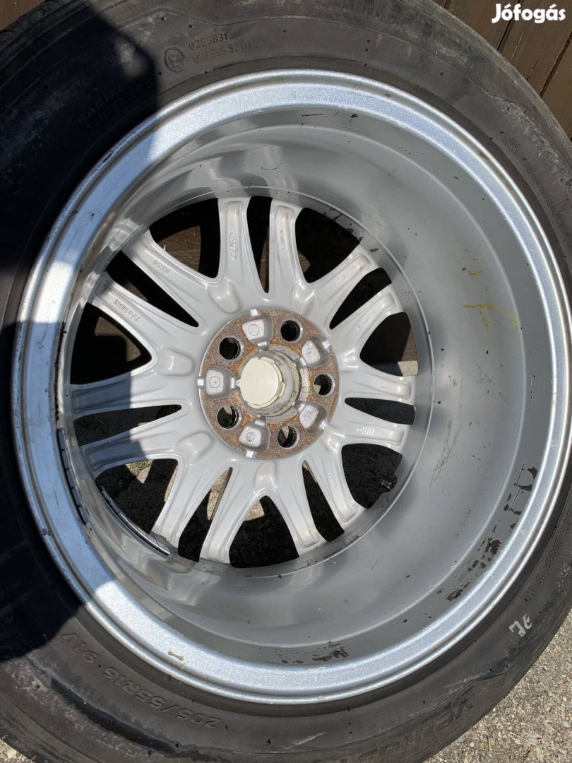 Ford 5x108-as 16"-os aluszett kerékanyával+kerékőrrel!