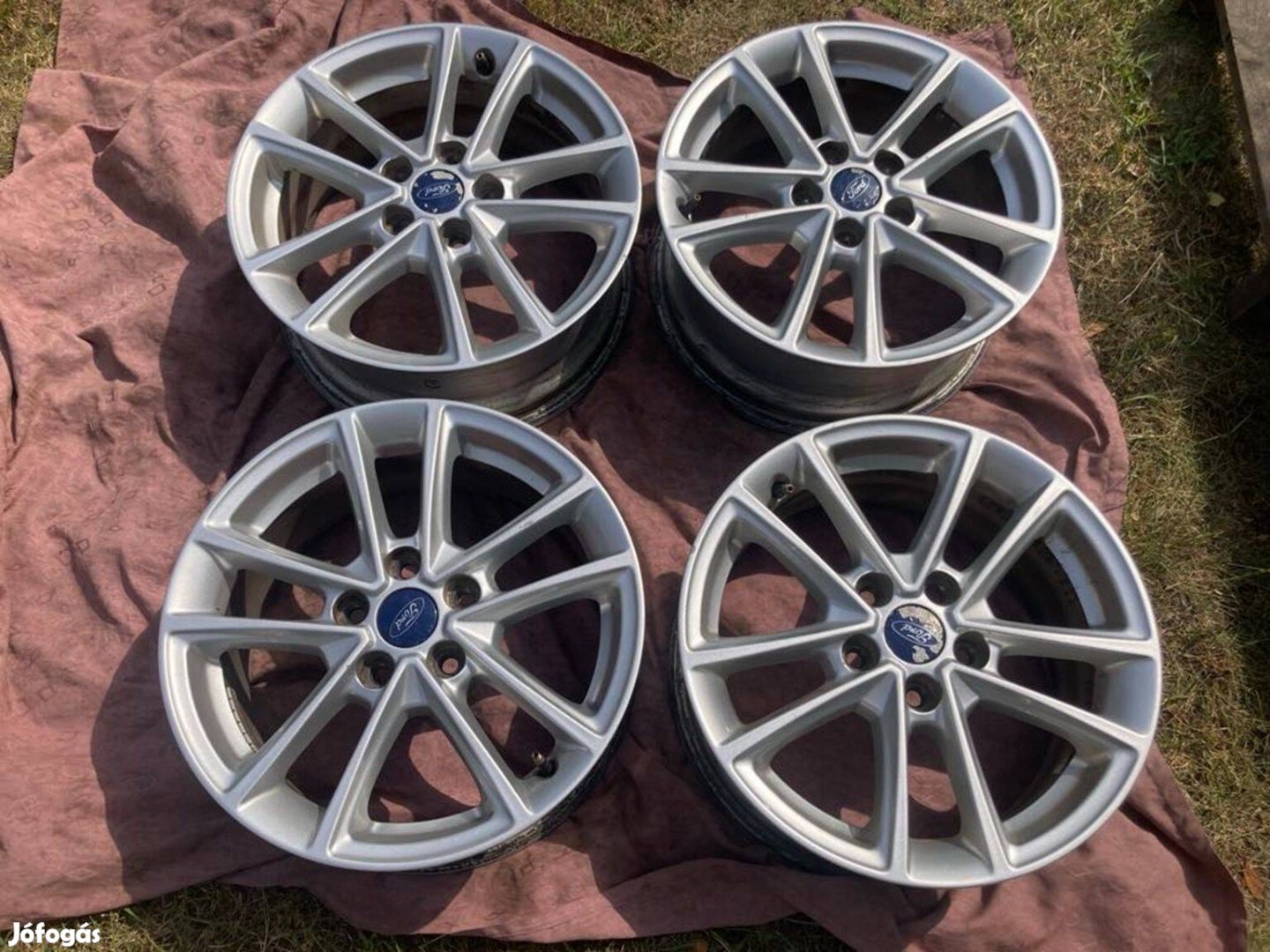 Ford 5x108 gyári alufelni + szenzor