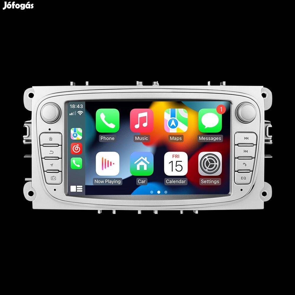 Ford 7" Multimédia fegeység - Android 12. Carplay, 8-MAG/4GB, Qled