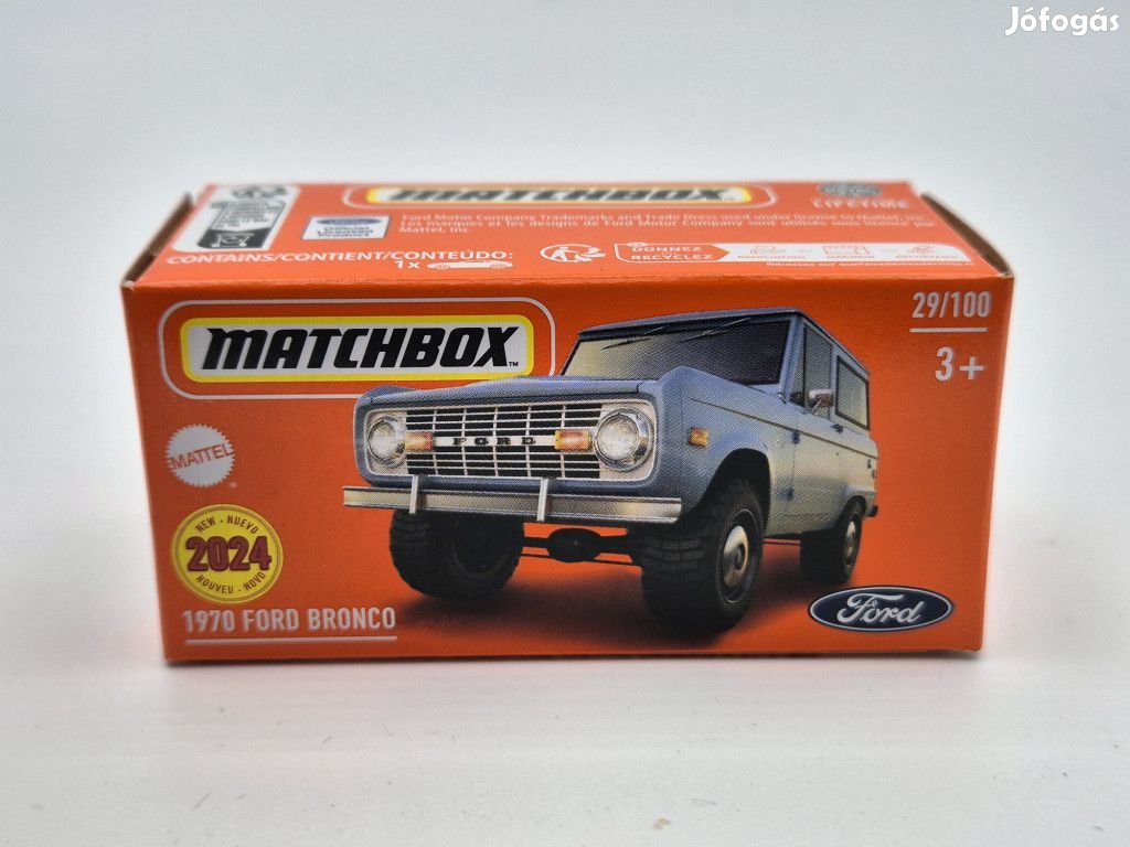 Ford Bronco (1970) - 29/100 -  Matchbox - 1:64