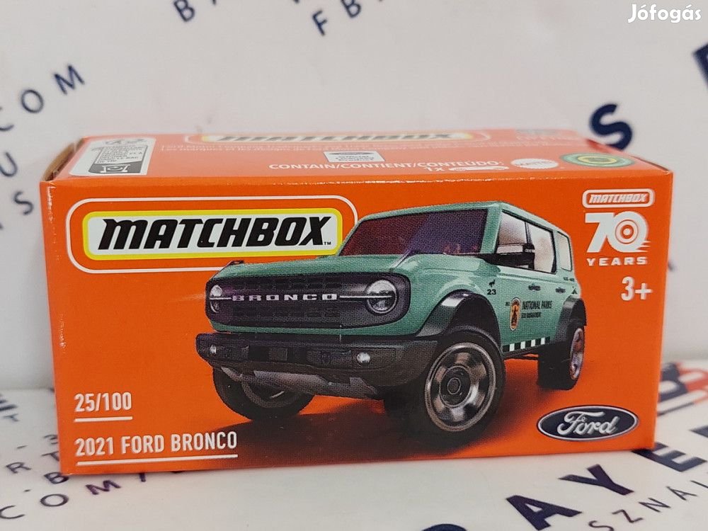 Ford Bronco (2021) - 25/100 -  Matchbox - 1:64