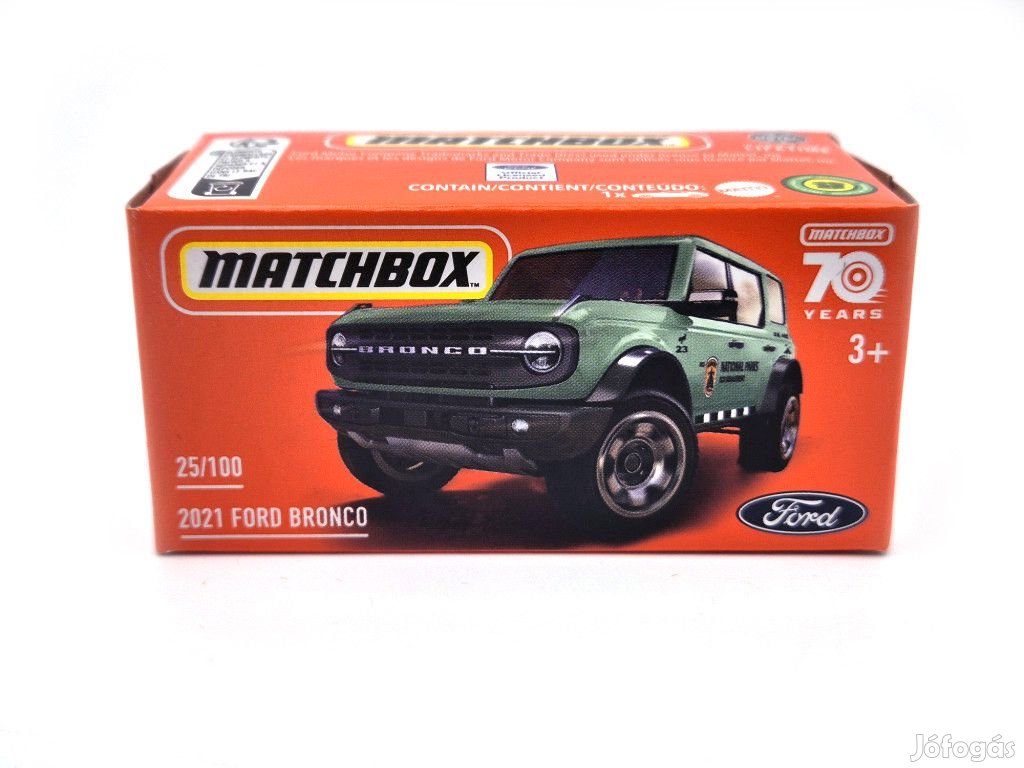 Ford Bronco (2021) - 25/100 -  Matchbox - 1:64